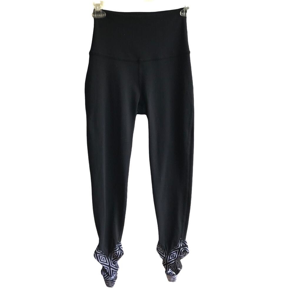Beyond Yoga Badlands High Waisted 7/8 Leggings Size S Stirrup Tights Dance Acro - Picture 14 of 14